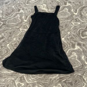Black abercrombie silk dress